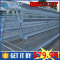 A type galvanized layer cage broiler cage system African farm chicken breeding cage